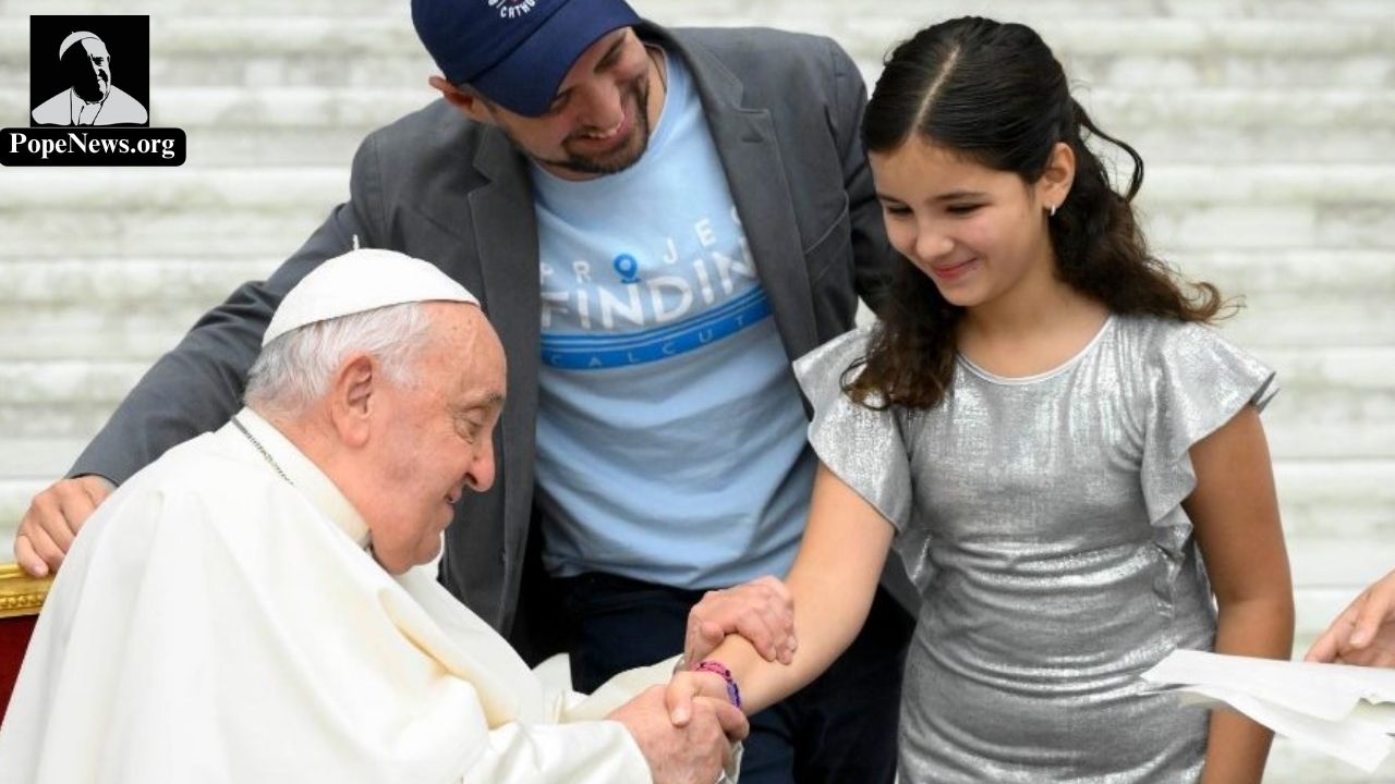 Birthday celebration at Synod for Inés, A daughter of a synodal father Popenews.org