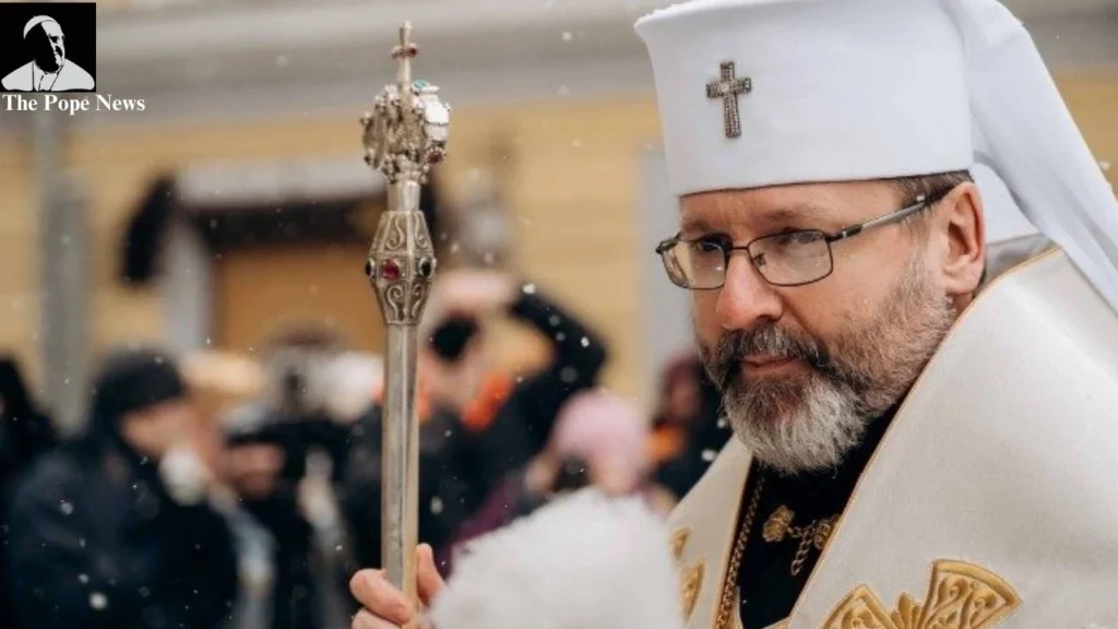 Major Archbishop Shevchuk Pope remains closer to war suffering Ukrainians-popnews.org