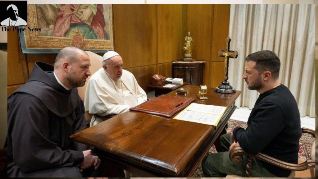 Pope Francis meets Zelensky on 11th October