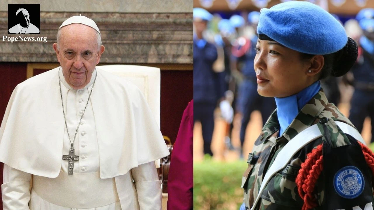 Pope Respects UN Peacekeepers