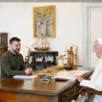 Pope meets Zelensky at Vatican for 2nd time